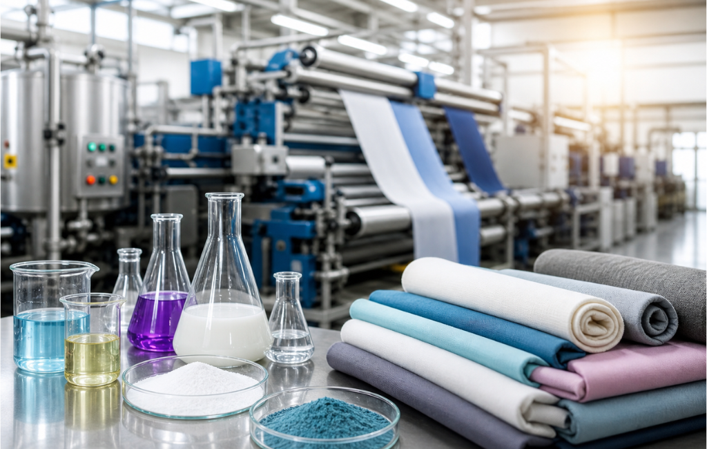textile chemical industry in India
