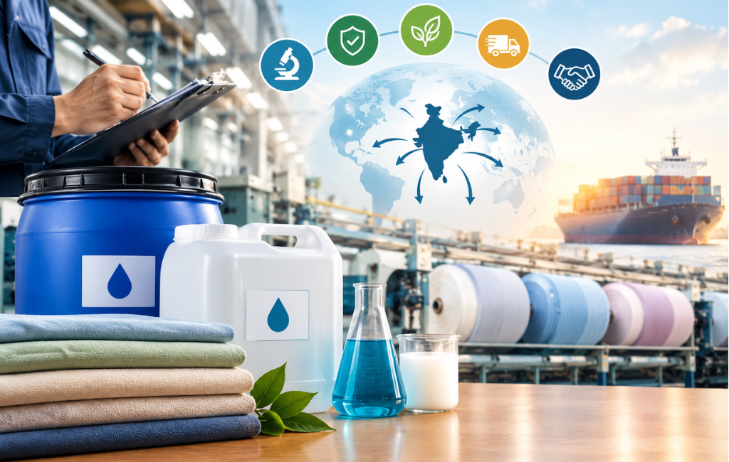 Bulk Textile Chemical Suppliers in India